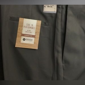 Dress pants for men, with Cool 18 Fabric by Haggar.